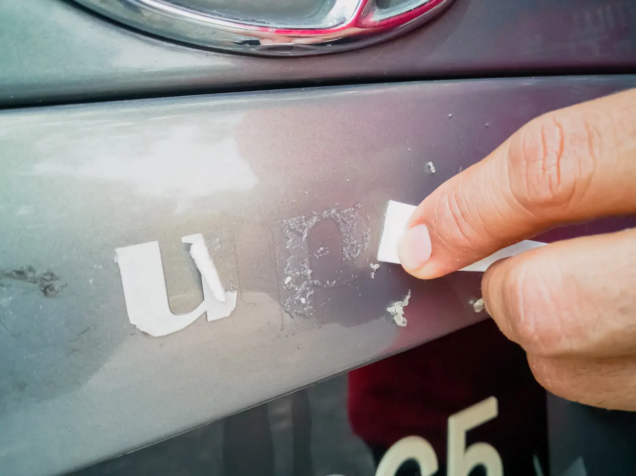 Hologram marks paint correction in Connecticut